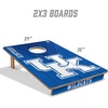image:imageYouTheFan NCAA 2 x 3 Wood Cornhole Game with Logo BagsKentucky Wildcats