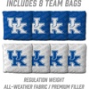image:imageYouTheFan NCAA 2 x 3 Wood Cornhole Game with Logo BagsKentucky Wildcats