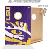 image:imageYouTheFan NCAA 2 x 3 Wood Cornhole Game with Logo BagsLSU Tigers