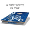 image:imageYouTheFan NCAA 2 x 3 Wood Cornhole Game with Logo BagsMemphis Tigers