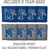 image:imageYouTheFan NCAA 2 x 3 Wood Cornhole Game with Logo BagsMemphis Tigers