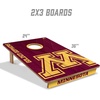 image:imageYouTheFan NCAA 2 x 3 Wood Cornhole Game with Logo BagsMinnesota Golden Gophers