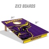 image:imageYouTheFan NCAA 2 x 3 Wood Cornhole Game with Logo BagsMinnesota State Mavericks