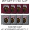 image:imageYouTheFan NCAA 2 x 3 Wood Cornhole Game with Logo BagsMontana Grizzlies