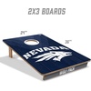image:imageYouTheFan NCAA 2 x 3 Wood Cornhole Game with Logo BagsNC State Wolfpack