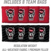 image:imageYouTheFan NCAA 2 x 3 Wood Cornhole Game with Logo BagsNC State Wolfpack