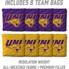 image:imageYouTheFan NCAA 2 x 3 Wood Cornhole Game with Logo BagsNorthern Iowa Panthers