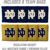 image:imageYouTheFan NCAA 2 x 3 Wood Cornhole Game with Logo BagsNotre Dame Fighting Irish