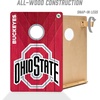 image:imageYouTheFan NCAA 2 x 3 Wood Cornhole Game with Logo BagsOhio State Buckeyes