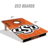 image:imageYouTheFan NCAA 2 x 3 Wood Cornhole Game with Logo BagsOklahoma State Cowboys