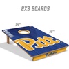 image:imageYouTheFan NCAA 2 x 3 Wood Cornhole Game with Logo BagsPittsburgh Panthers