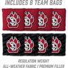 image:imageYouTheFan NCAA 2 x 3 Wood Cornhole Game with Logo BagsSouth Dakota Coyotes