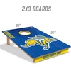 image:imageYouTheFan NCAA 2 x 3 Wood Cornhole Game with Logo BagsSouth Dakota State Jackrabbits