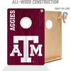 image:imageYouTheFan NCAA 2 x 3 Wood Cornhole Game with Logo BagsTexas AM Aggies