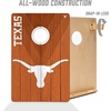 image:imageYouTheFan NCAA 2 x 3 Wood Cornhole Game with Logo BagsTexas Longhorns