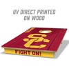 image:imageYouTheFan NCAA 2 x 3 Wood Cornhole Game with Logo BagsUSC Trojans