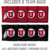image:imageYouTheFan NCAA 2 x 3 Wood Cornhole Game with Logo BagsUtah Utes