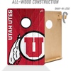 image:imageYouTheFan NCAA 2 x 3 Wood Cornhole Game with Logo BagsUtah Utes
