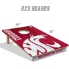 image:imageYouTheFan NCAA 2 x 3 Wood Cornhole Game with Logo BagsWashington State Cougars