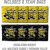 image:imageYouTheFan NCAA 2 x 3 Wood Cornhole Game with Logo BagsWichita State Shockers