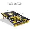 image:imageYouTheFan NCAA 2 x 3 Wood Cornhole Game with Logo BagsWichita State Shockers