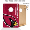 image:imageYouTheFan NFL 2 x 3 Wood Cornhole Game with Logo BagsTeam Colors