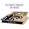 image:imageYouTheFan NFL 2 x 3 Wood Cornhole Game with Logo BagsTeam Colors