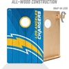 image:imageYouTheFan NFL 2 x 3 Wood Cornhole Game with Logo BagsTeam Colors