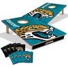 image:imageYouTheFan NFL 2 x 3 Wood Cornhole Game with Logo BagsTeam Colors
