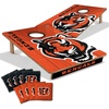 image:imageYouTheFan NFL 2 x 3 Wood Cornhole Game with Logo BagsTeam Colors