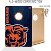 image:imageYouTheFan NFL 2 x 3 Wood Cornhole Game with Logo BagsTeam Colors