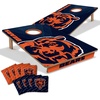 image:imageYouTheFan NFL 2 x 3 Wood Cornhole Game with Logo BagsTeam Colors