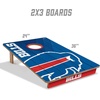 image:imageYouTheFan NFL 2 x 3 Wood Cornhole Game with Logo BagsTeam Colors