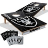 image:imageYouTheFan NFL 2 x 3 Wood Cornhole Game with Logo BagsTeam Colors