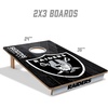 image:imageYouTheFan NFL 2 x 3 Wood Cornhole Game with Logo BagsTeam Colors