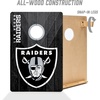 image:imageYouTheFan NFL 2 x 3 Wood Cornhole Game with Logo BagsTeam Colors