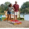 image:imageYouTheFan NFL 2 x 3 Wood Cornhole Game with Logo BagsTeam Colors
