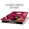image:imageYouTheFan NFL 2 x 3 Wood Cornhole Game with Logo BagsTeam Colors