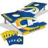 image:imageYouTheFan NFL 2 x 3 Wood Cornhole Game with Logo BagsTeam Colors
