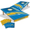 image:imageYouTheFan NFL 2 x 3 Wood Cornhole Game with Logo BagsTeam Colors