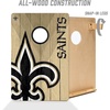image:imageYouTheFan NFL 2 x 3 Wood Cornhole Game with Logo BagsTeam Colors