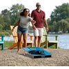 image:imageYouTheFan NFL 2 x 3 Wood Cornhole Game with Logo BagsTeam Colors