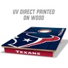 image:imageYouTheFan NFL 2 x 3 Wood Cornhole Game with Logo BagsTeam Colors