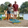 image:imageYouTheFan NFL 2 x 3 Wood Cornhole Game with Logo BagsTeam Colors