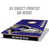image:imageYouTheFan NFL 2 x 3 Wood Cornhole Game with Logo BagsTeam Colors