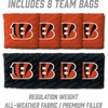 image:imageYouTheFan NFL 2 x 3 Wood Cornhole Game with Logo BagsTeam Colors
