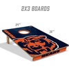 image:imageYouTheFan NFL 2 x 3 Wood Cornhole Game with Logo BagsTeam Colors