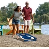 image:imageYouTheFan NFL 2 x 3 Wood Cornhole Game with Logo BagsTeam Colors