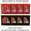image:imageYouTheFan NFL 2 x 3 Wood Cornhole Game with Logo BagsTeam Colors