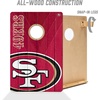 image:imageYouTheFan NFL 2 x 3 Wood Cornhole Game with Logo BagsTeam Colors